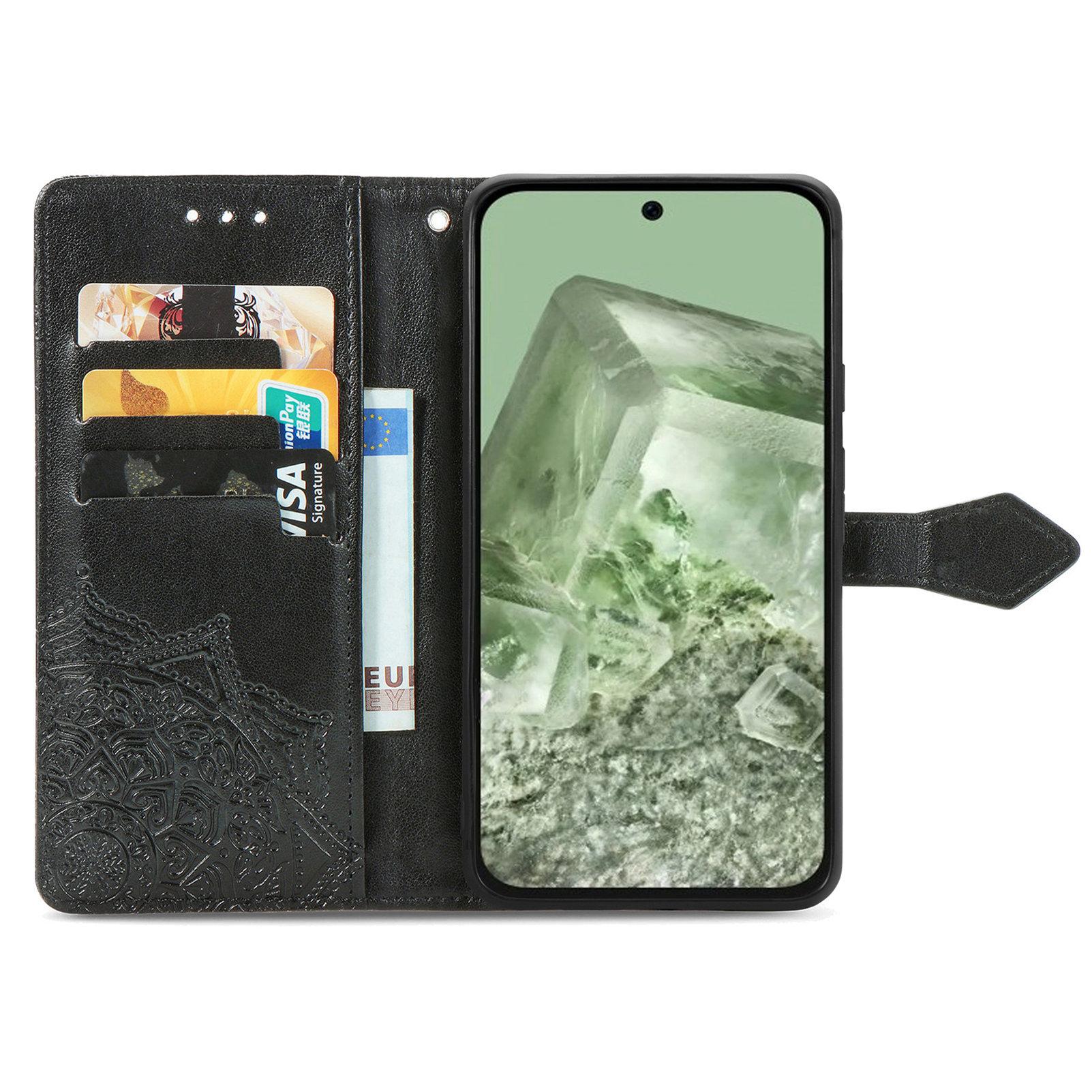 For Google Pixel 8a Case Flip Wallet PU Leather Mandala Embossed Design Phone Cover Green
For Google Pixel 8a Case Flip Wallet PU Leather Mandala Embossed Design Phone Cover Green