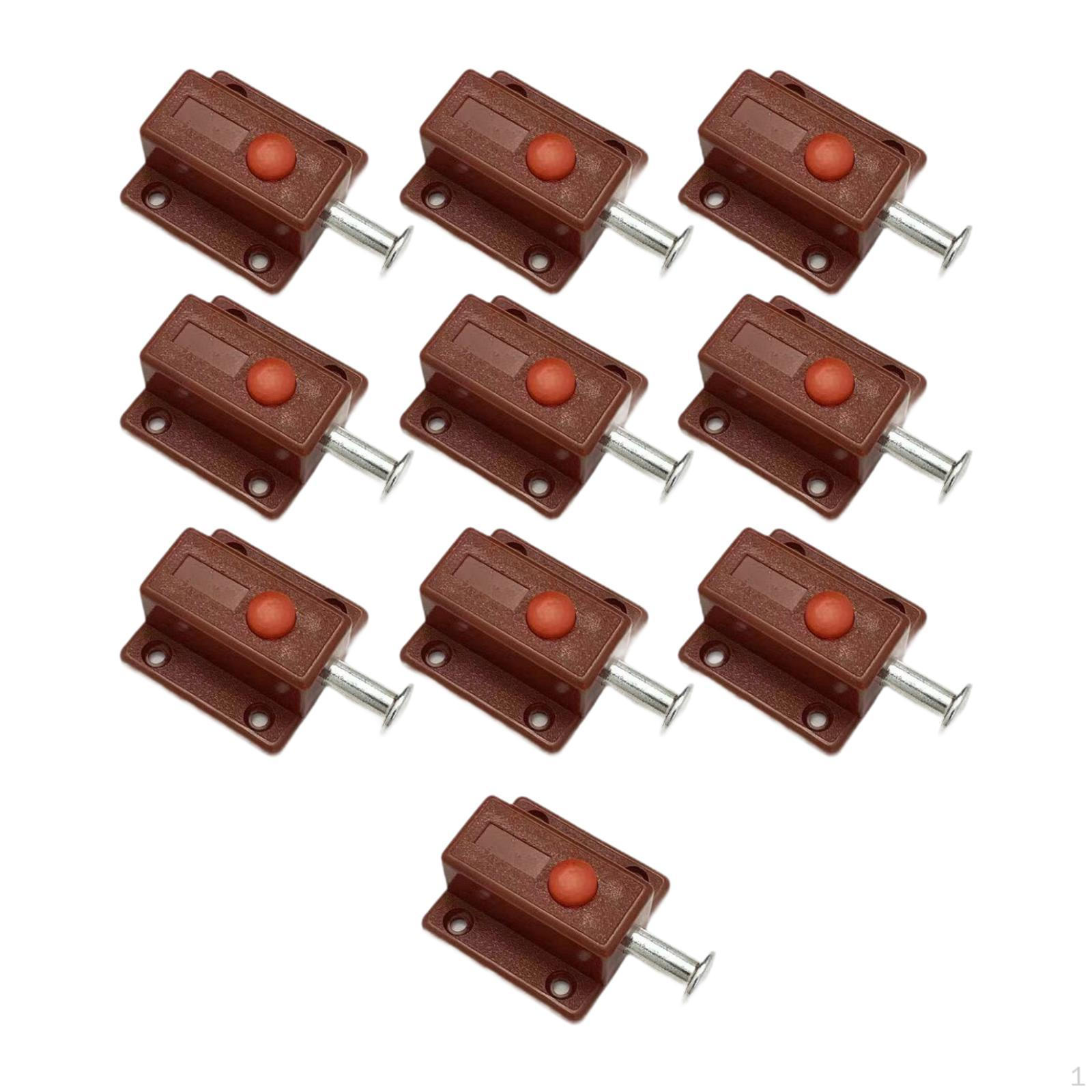 10 Push Buttons, Barrel (for , Doors, Cribs) коричневый
10 Push Buttons, Barrel (for , Doors, Cribs) коричневый