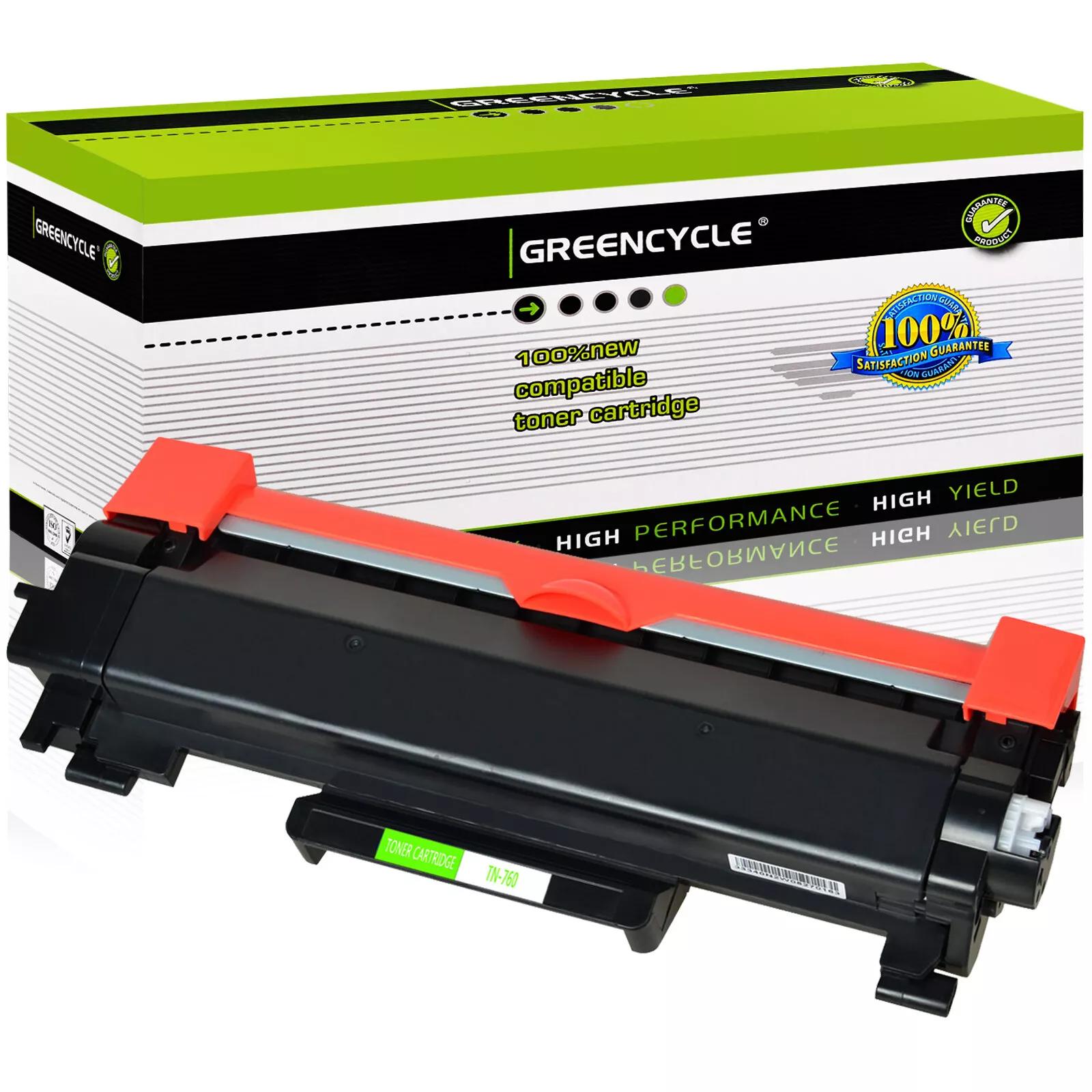 Greencycle TN760 TN730 Toner Cartridge Compatible for Brother TN-760 TN-730 with CHIP Use with DCP-L2550DW HL-L2350DW Printer
Greencycle TN760 TN730 Toner Cartridge Compatible for Brother TN-760 TN-730 with CHIP Use with DCP-L2550DW HL-L2350DW Printer
