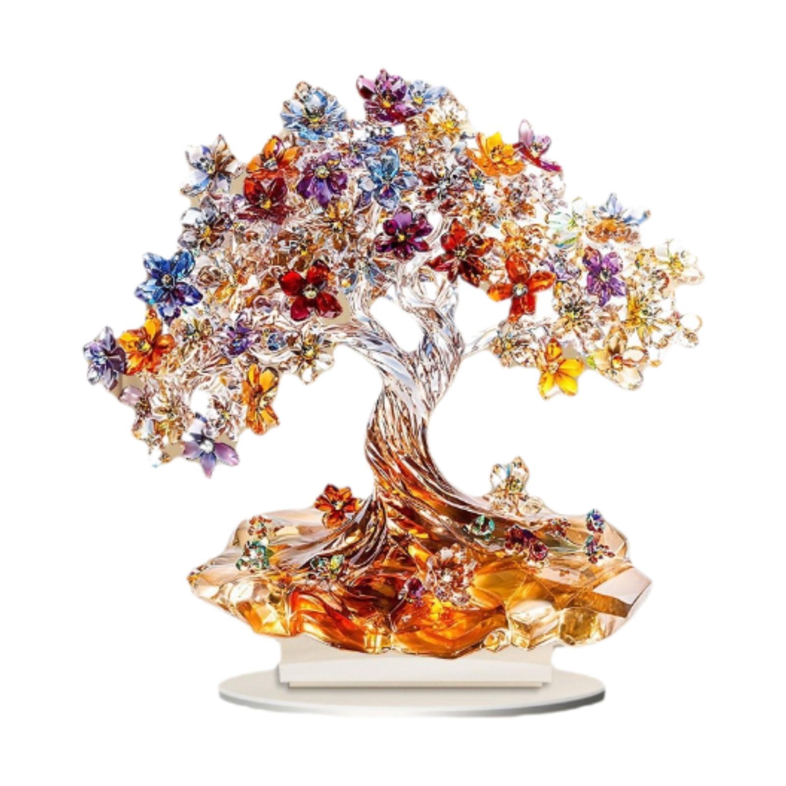 Acrylic Tree of Life Ornament 2D Desktop Decoration for Bookshelf Bedroom
Acrylic Tree of Life Ornament 2D Desktop Decoration for Bookshelf Bedroom
