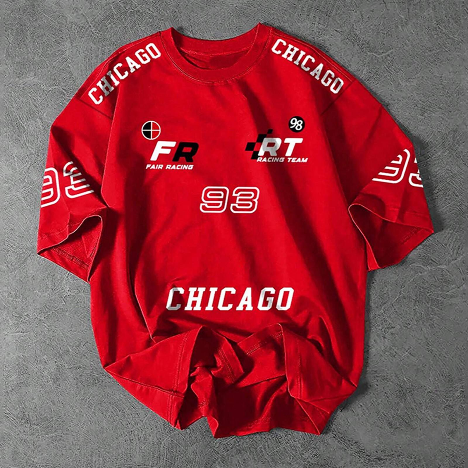 Футболка унисекс с круглым вырезом и принтом, свободный повседневный топ унисекс с коротким рукавом XXL красный
Футболка унисекс с круглым вырезом и принтом, свободный повседневный топ унисекс с коротким рукавом XXL красный