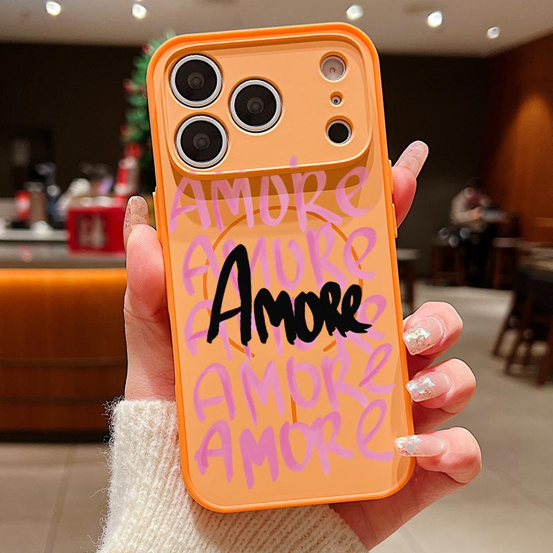 Fashion Letter Pattern Case For iPhone 17 Pro Max iPhone 16 15 14 13 Pro Max Magnetic For Magsafe Hybrid TPU+PC Matte Cover iPhone 16 Pro Max помаранчевий
Fashion Letter Pattern Case For iPhone 17 Pro Max iPhone 16 15 14 13 Pro Max Magnetic For Magsafe Hybrid TPU+PC Matte Cover iPhone 16 Pro Max помаранчевий