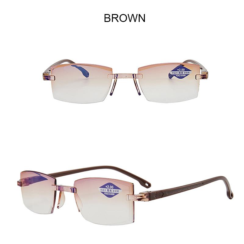 Окуляри для читання Чоловічі Лінзи з діамантовим огранюванням Окуляри для пресбіопії Оптичні лінзи для жінок Ультралегкі Безрамкові Окуляри +1.0 До +4.0 3.0
Окуляри для читання Чоловічі Лінзи з діамантовим огранюванням Окуляри для пресбіопії Оптичні лінзи для жінок Ультралегкі Безрамкові Окуляри +1.0 До +4.0 3.0