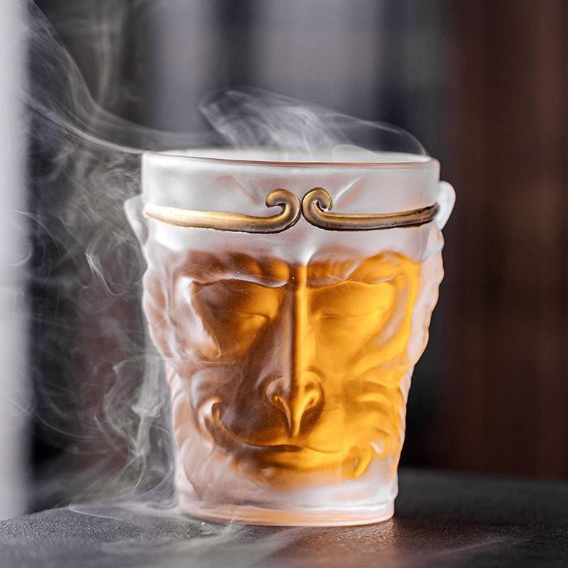 Wukong Cup Matte High Transparency Crystal Glass Coffee Beer Tea Cup Chinese Mythology Multi Functional Household Decorative Cup as picture
Wukong Cup Matte High Transparency Crystal Glass Coffee Beer Tea Cup Chinese Mythology Multi Functional Household Decorative Cup as picture