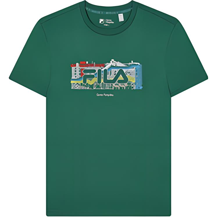 New FILA T Shirt Men s Emerald Green Curtain F11M438104F-KK S
New FILA T Shirt Men s Emerald Green Curtain F11M438104F-KK S