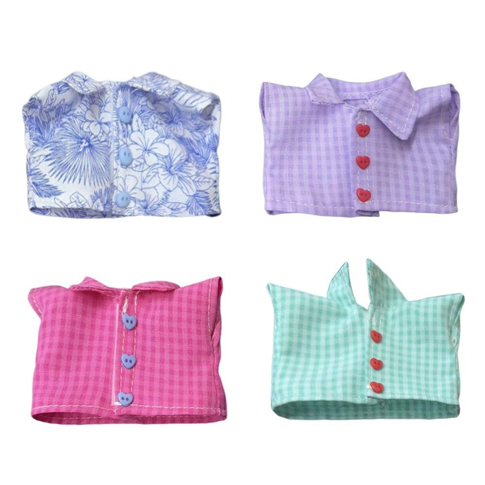 10-15cm Doll Dress Up Handmade Doll Shirt Multiple Styles Doll Wear Kids Gift світло-синій колір
10-15cm Doll Dress Up Handmade Doll Shirt Multiple Styles Doll Wear Kids Gift світло-синій колір