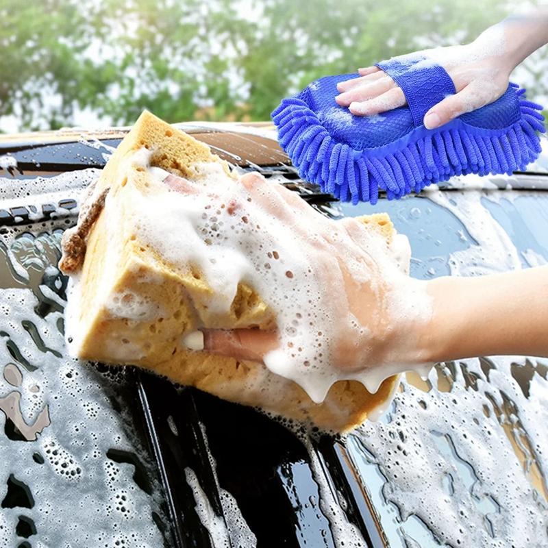 Car Wash Glove Microfiber Chenille Car Washer Sponge Cleaning Car Care Detailing Brushes Auto Wash Gloves Car Accessories
Car Wash Glove Microfiber Chenille Car Washer Sponge Cleaning Car Care Detailing Brushes Auto Wash Gloves Car Accessories