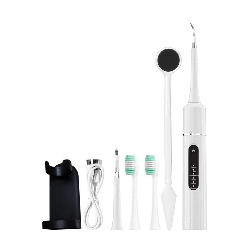Перезаряжаемая электрическая зубная щетка 6 режимов Удаление зубного камня Кофе белый
Перезаряжаемая электрическая зубная щетка 6 режимов Удаление зубного камня Кофе белый