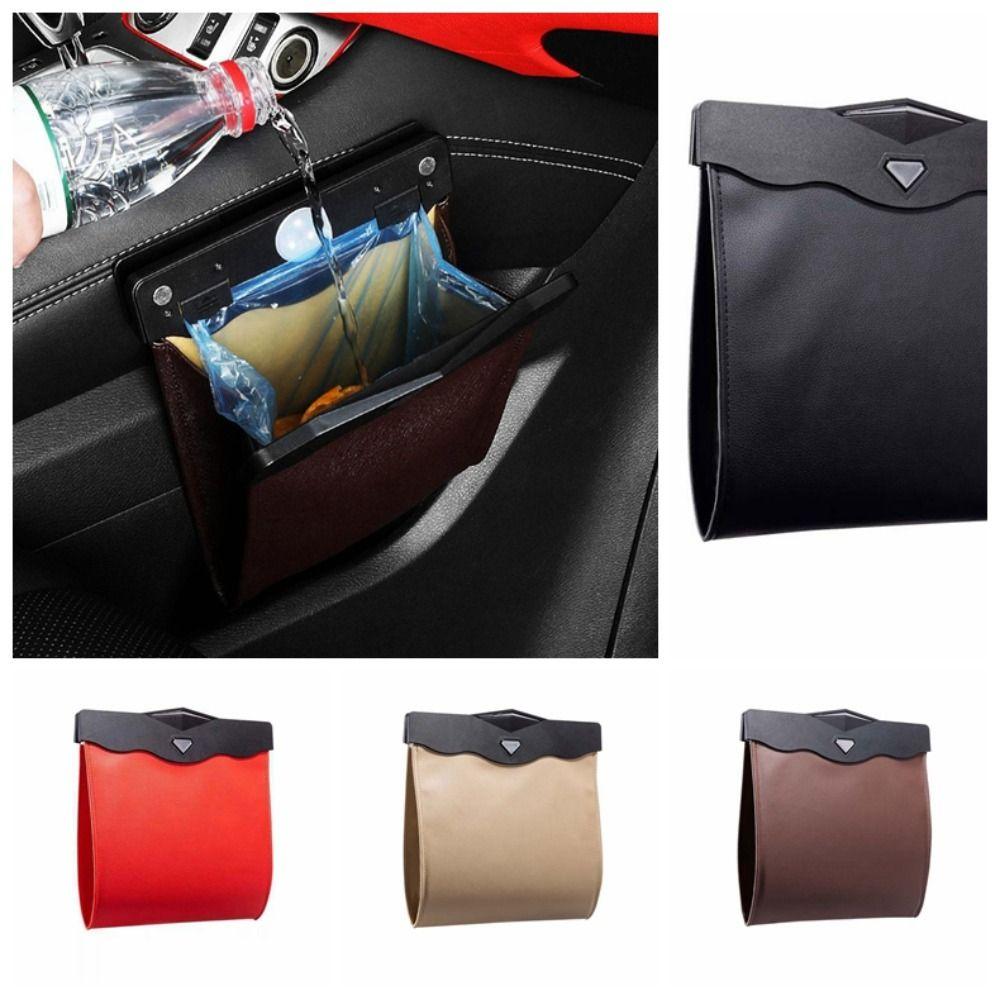 Leather LED Magnetic Adsorption Trash Can LED Leather Smart LED Car Trash Can Auto Interior
Leather LED Magnetic Adsorption Trash Can LED Leather Smart LED Car Trash Can Auto Interior