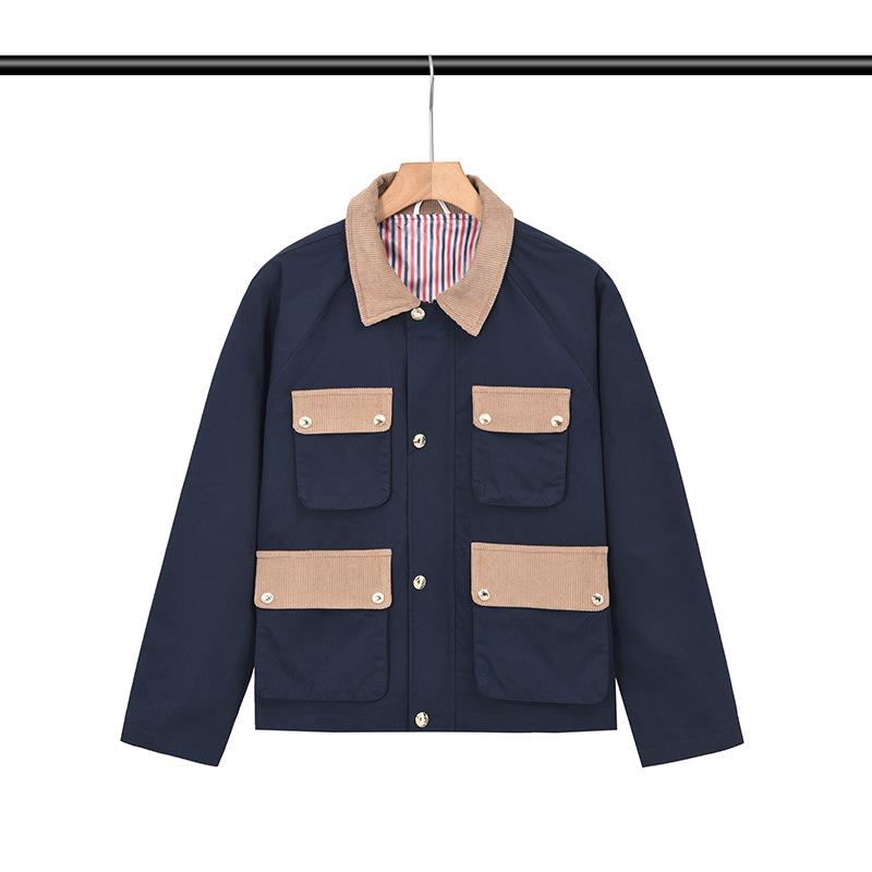 TB BROWIN2024 Унисекс Вельветовая Куртка с Рукавами Реглан и Цветными Блоками, Коллекция Осень/Зима Large синий
TB BROWIN2024 Унисекс Вельветовая Куртка с Рукавами Реглан и Цветными Блоками, Коллекция Осень/Зима Large синий