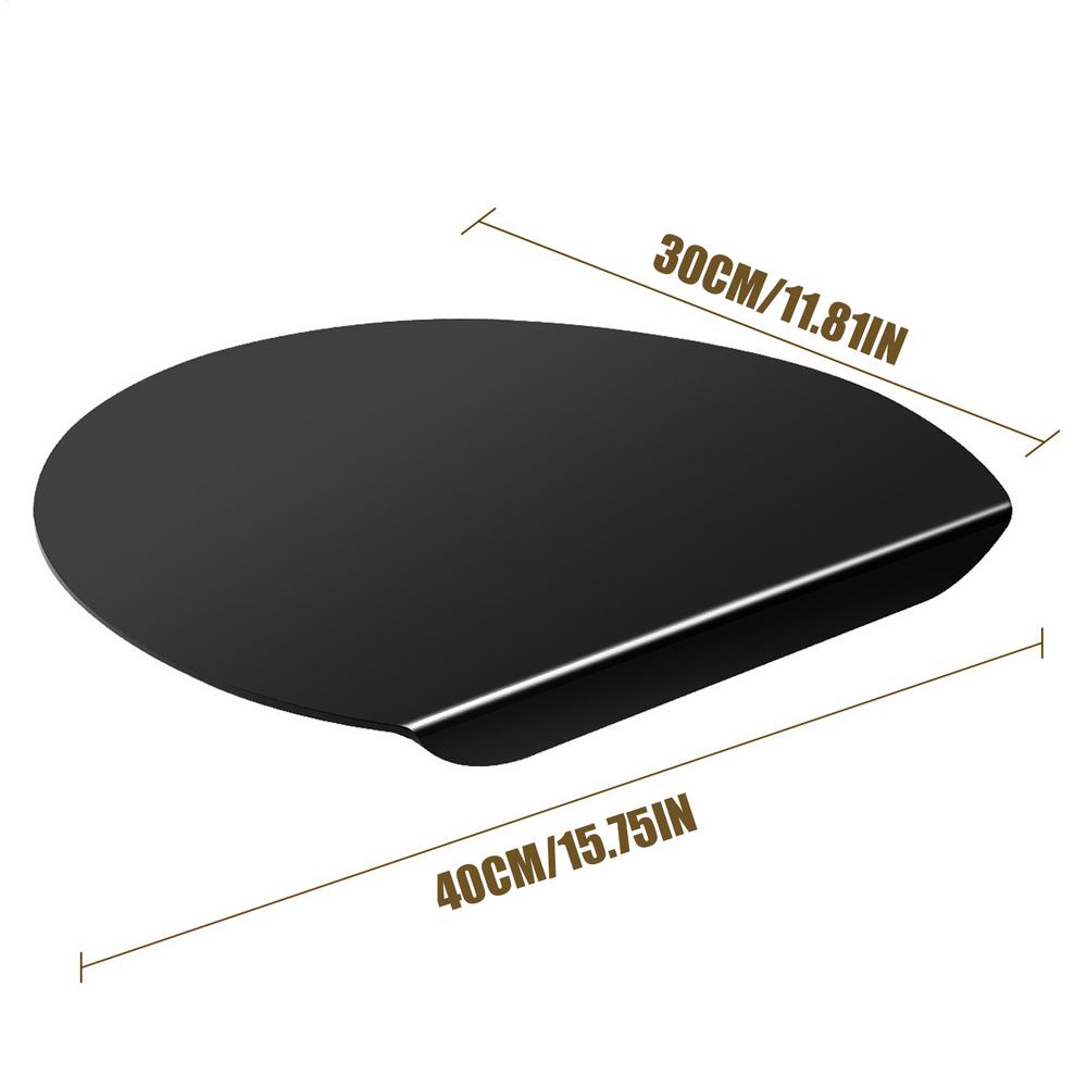 Acrylic Cutting Board Non-Slip Food Plate Mat With Lip Cutting Boards For Kitchen For Home Table Stove Camping Meat чорний
Acrylic Cutting Board Non-Slip Food Plate Mat With Lip Cutting Boards For Kitchen For Home Table Stove Camping Meat чорний