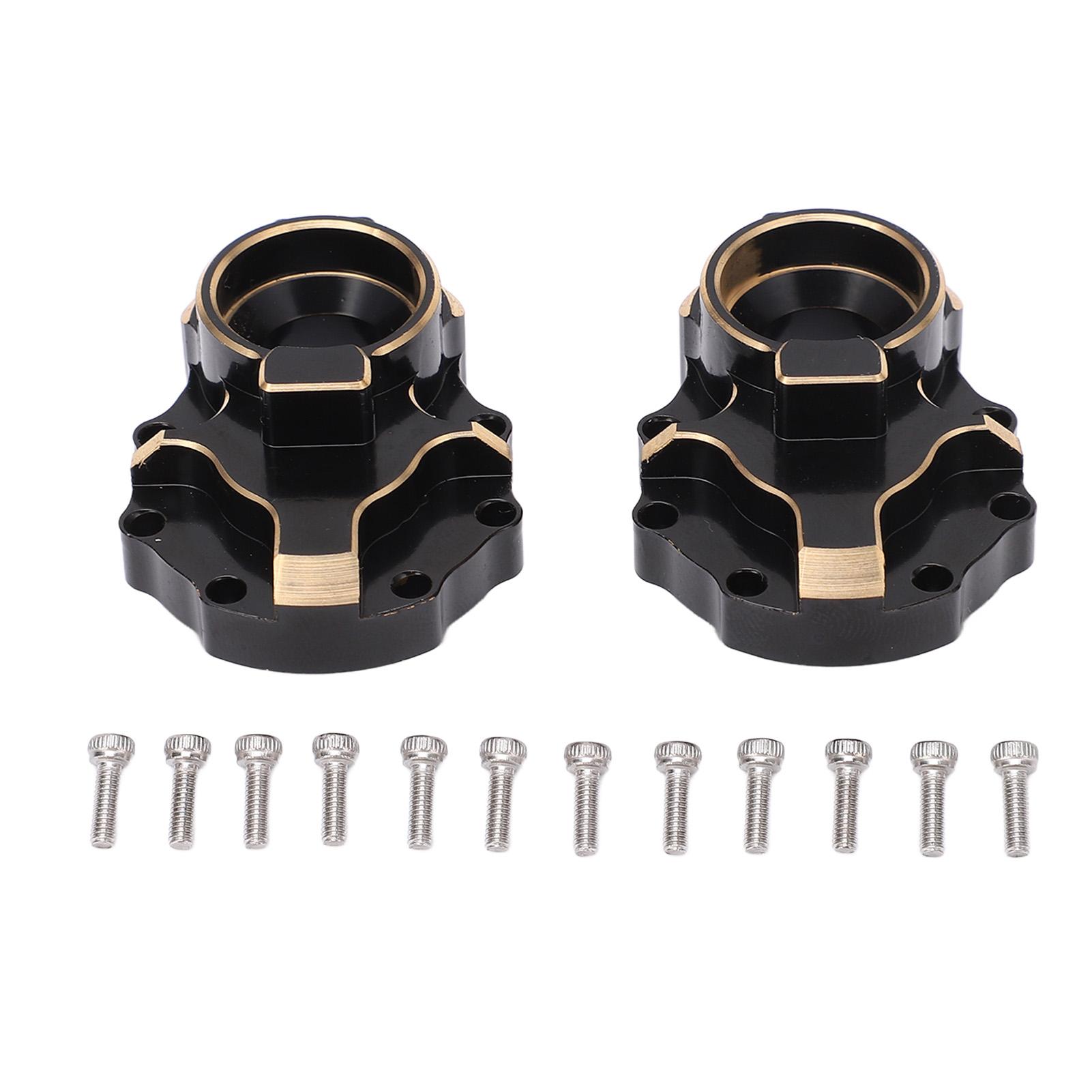 2Pcs Brass Rear Inner Portal Cover Housing Simulation Replacement RC Accessories with Set Screws for Traxxas RC Cars
2Pcs Brass Rear Inner Portal Cover Housing Simulation Replacement RC Accessories with Set Screws for Traxxas RC Cars