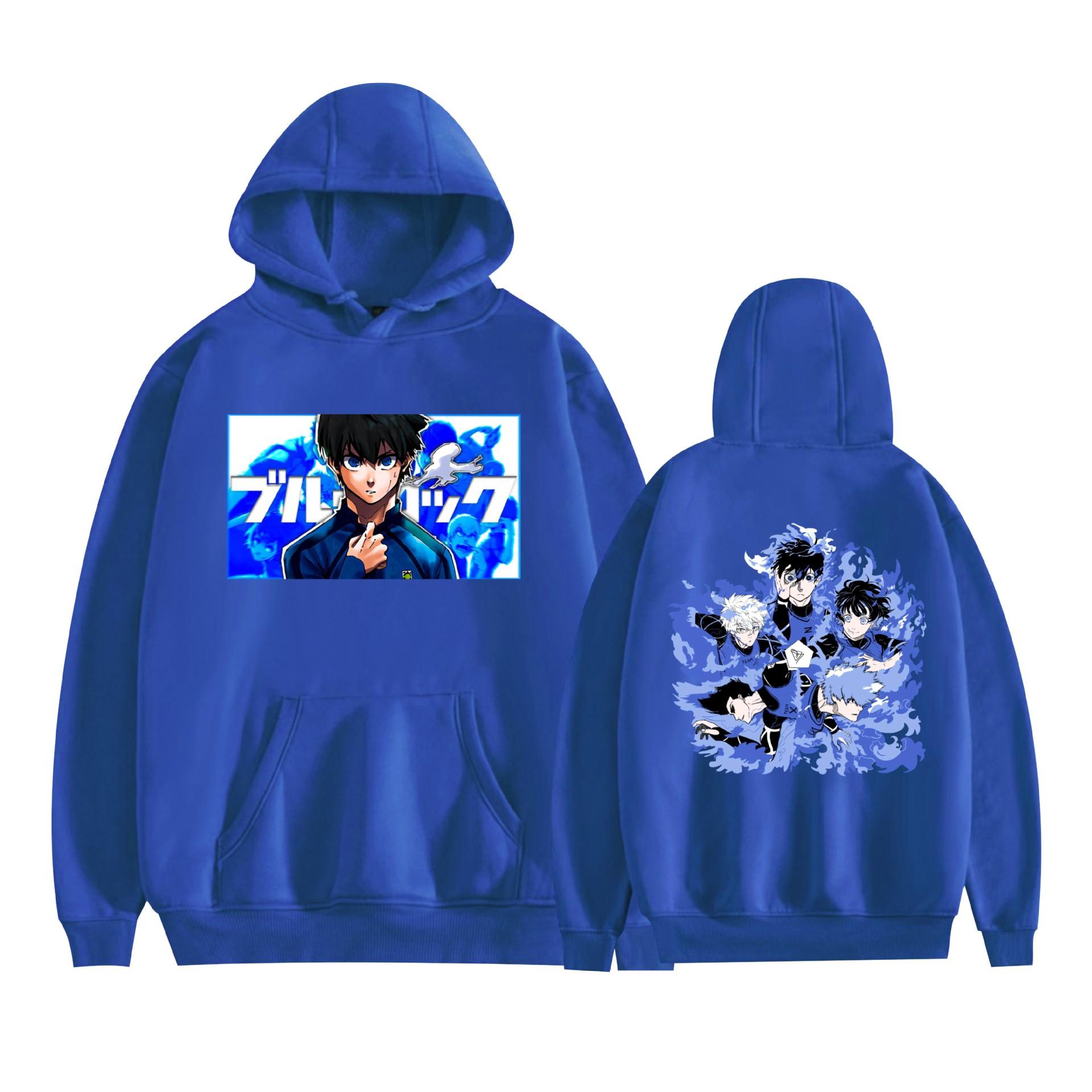 Unisex Cosplay Hoodie Pullover Women Men BLUE LOCK Anime Graphic Hooded Sweatshirt Costume XXS синій
Unisex Cosplay Hoodie Pullover Women Men BLUE LOCK Anime Graphic Hooded Sweatshirt Costume XXS синій