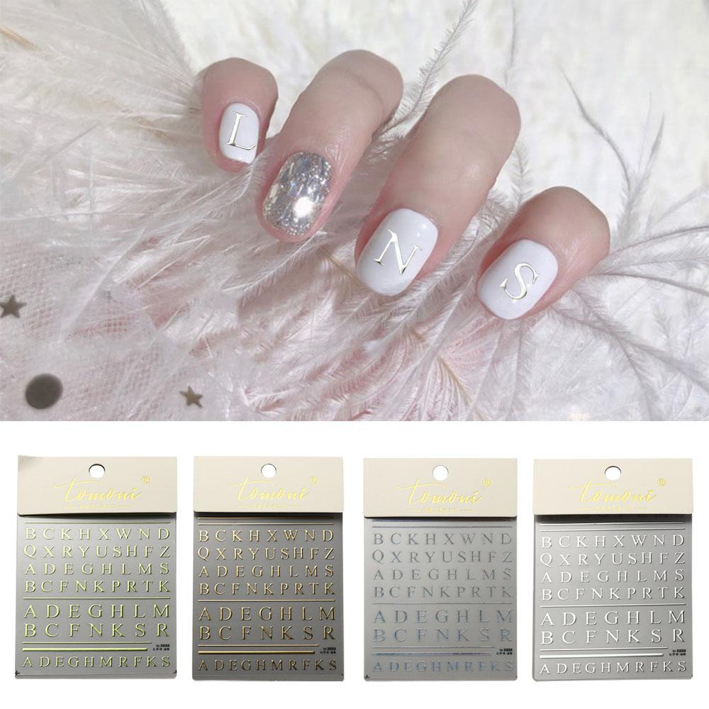 Nail Charms Uppercase Letter Nail Decals Bronzing English Letter Nail Stickers Lady to3222-Gold
Nail Charms Uppercase Letter Nail Decals Bronzing English Letter Nail Stickers Lady to3222-Gold
