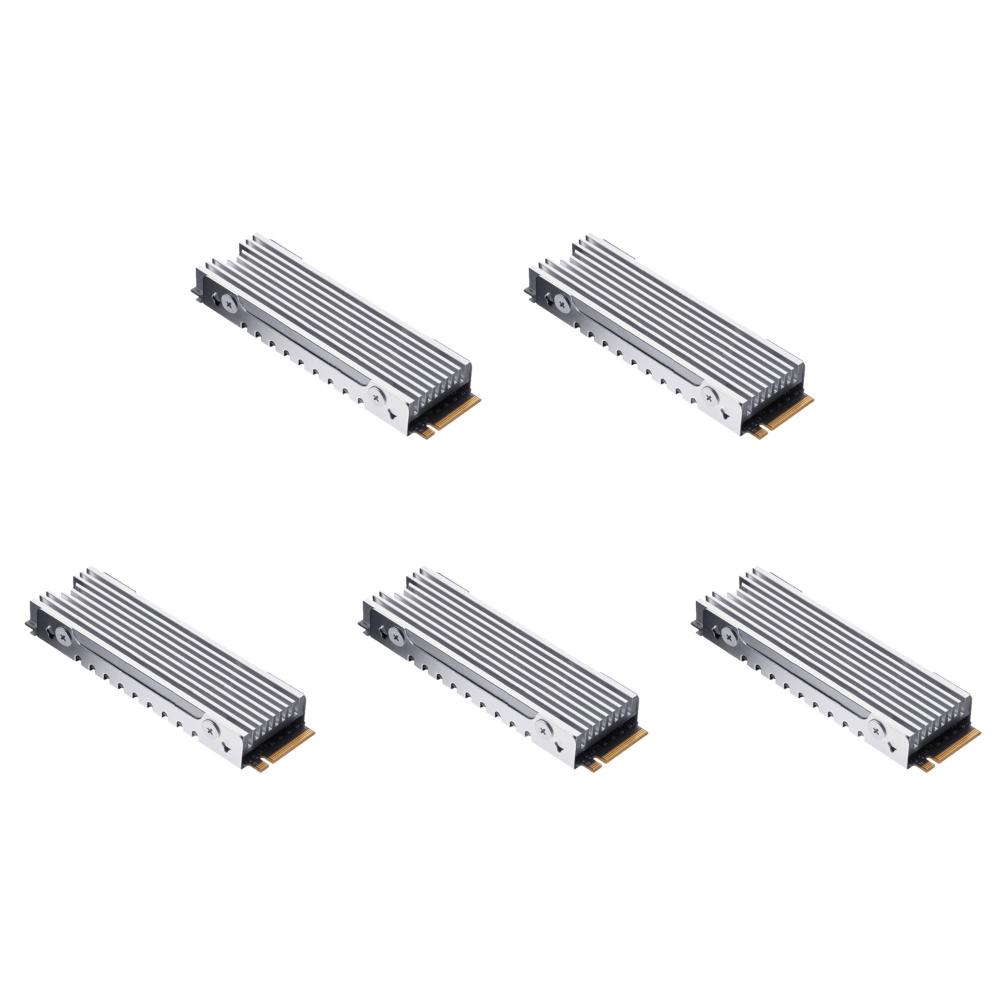 M.2 2280 радиатор из алюминиевого сплава SSD кулер для игровой консоли PS5 (Серебряный)
M.2 2280 радиатор из алюминиевого сплава SSD кулер для игровой консоли PS5 (Серебряный)