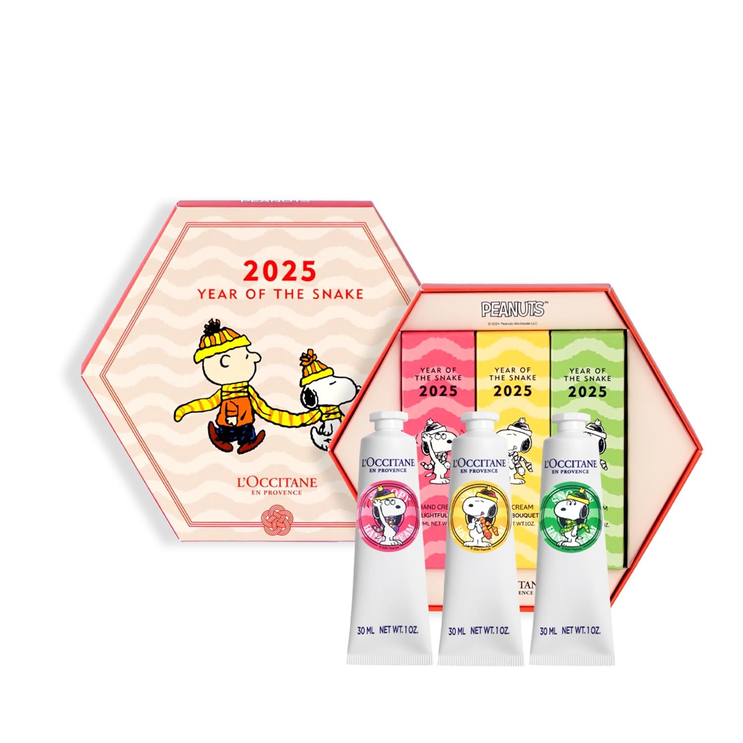 SNOOPY 2025 NEWYEAR Shea Hand Trio of 3 Hand Present Gift Women Men Популярный новый подарок Новый сувенир Новый год Snoopy L OCCITANE (Набор кремов) Годы
SNOOPY 2025 NEWYEAR Shea Hand Trio of 3 Hand Present Gift Women Men Популярный новый подарок Новый сувенир Новый год Snoopy L OCCITANE (Набор кремов) Годы