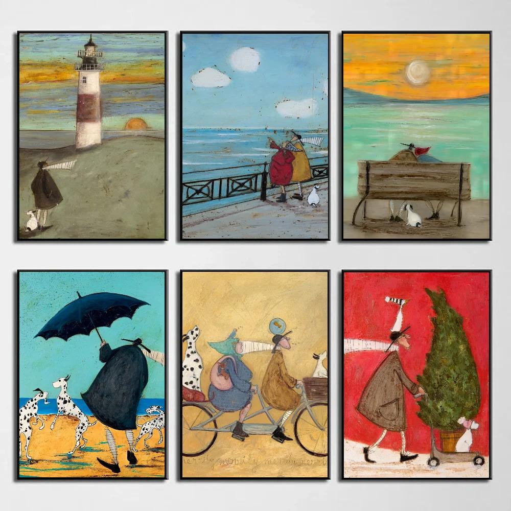 Abstract Landscape Art Canvas Painting Poster Sam Toft Home Living Room Bedroom Bar Cafe Art Decor home decor 21cm×30cm NoFrame
Abstract Landscape Art Canvas Painting Poster Sam Toft Home Living Room Bedroom Bar Cafe Art Decor home decor 21cm×30cm NoFrame