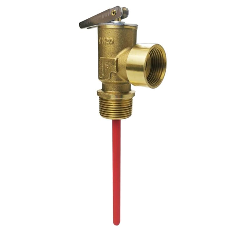 RV Automatic Safety Relief Valve 3/4Inch NPT For Hot Water Heater Temperature Pressure Relief Valve Safety Valve 150PSI золотий
RV Automatic Safety Relief Valve 3/4Inch NPT For Hot Water Heater Temperature Pressure Relief Valve Safety Valve 150PSI золотий