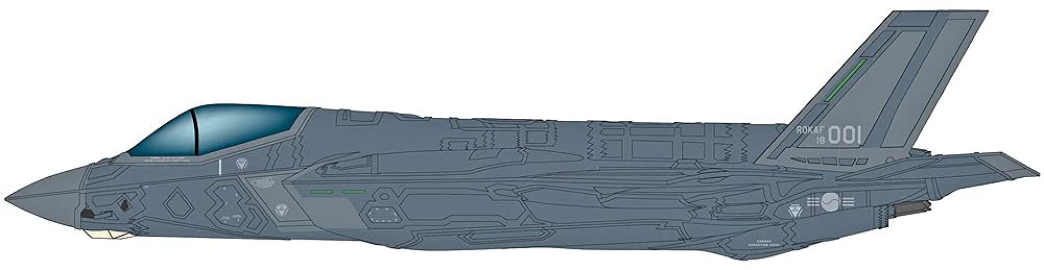 HOBBY MASTER 172 F-35A Lightning II Republic of Korea Air Force 18-001 Completed Product HA4425
HOBBY MASTER 172 F-35A Lightning II Republic of Korea Air Force 18-001 Completed Product HA4425
