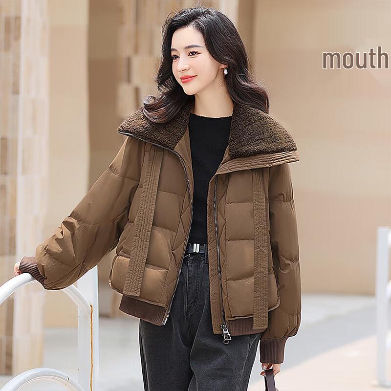 Женская короткая пуховая куртка свободного кроя в стиле колор-блок Si Bai She S
Женская короткая пуховая куртка свободного кроя в стиле колор-блок Si Bai She S