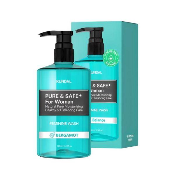 KUNDAL Pure & Safe Feminine Wash Bergamot Fragrance 300ml 300ml
KUNDAL Pure & Safe Feminine Wash Bergamot Fragrance 300ml 300ml
