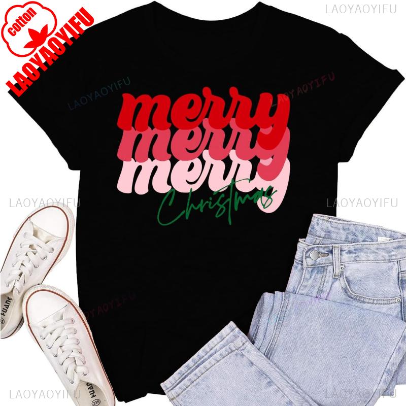 Womens Merry Christmas TShirt for Men and Women Crew Neck Short Sleeve Cotton Top All Seasons Casual Fashion Soft Comfortable 4XL
Womens Merry Christmas TShirt for Men and Women Crew Neck Short Sleeve Cotton Top All Seasons Casual Fashion Soft Comfortable 4XL