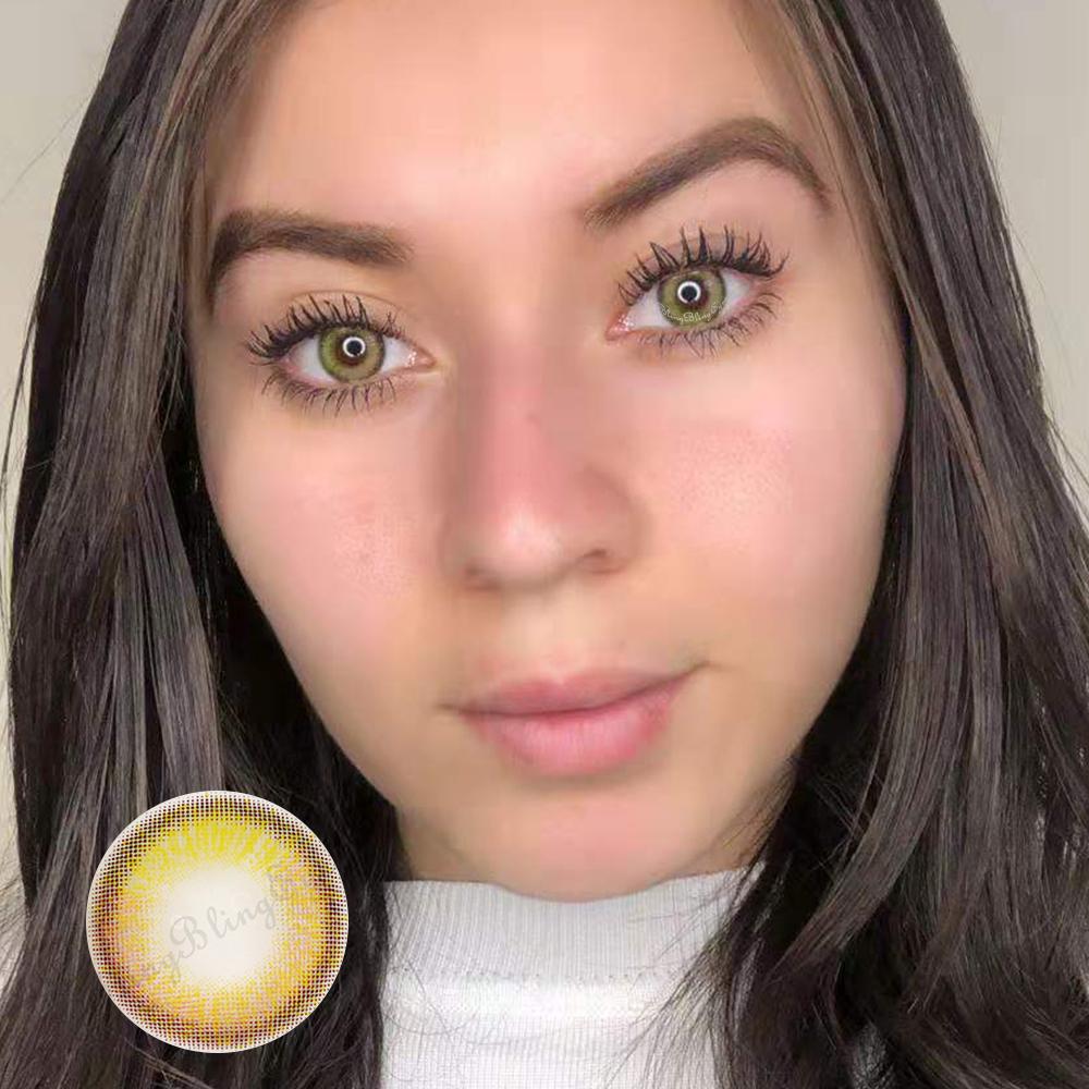 Контактные линзы BlingBlingEyes Цветные косметические контактные линзы для женщин для макияжа глаз, срок использования 1 год (1,00)
Контактные линзы BlingBlingEyes Цветные косметические контактные линзы для женщин для макияжа глаз, срок использования 1 год (1,00)