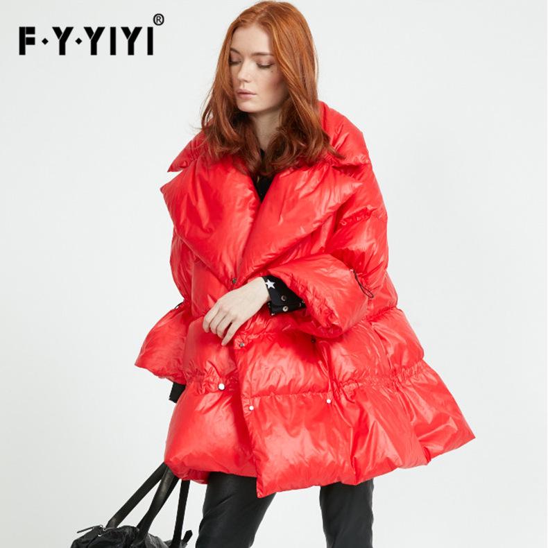 Women s Shiny Mid-Length Stand Collar Down Jacket - European & American Style Large-3 червоний
Women s Shiny Mid-Length Stand Collar Down Jacket - European & American Style Large-3 червоний