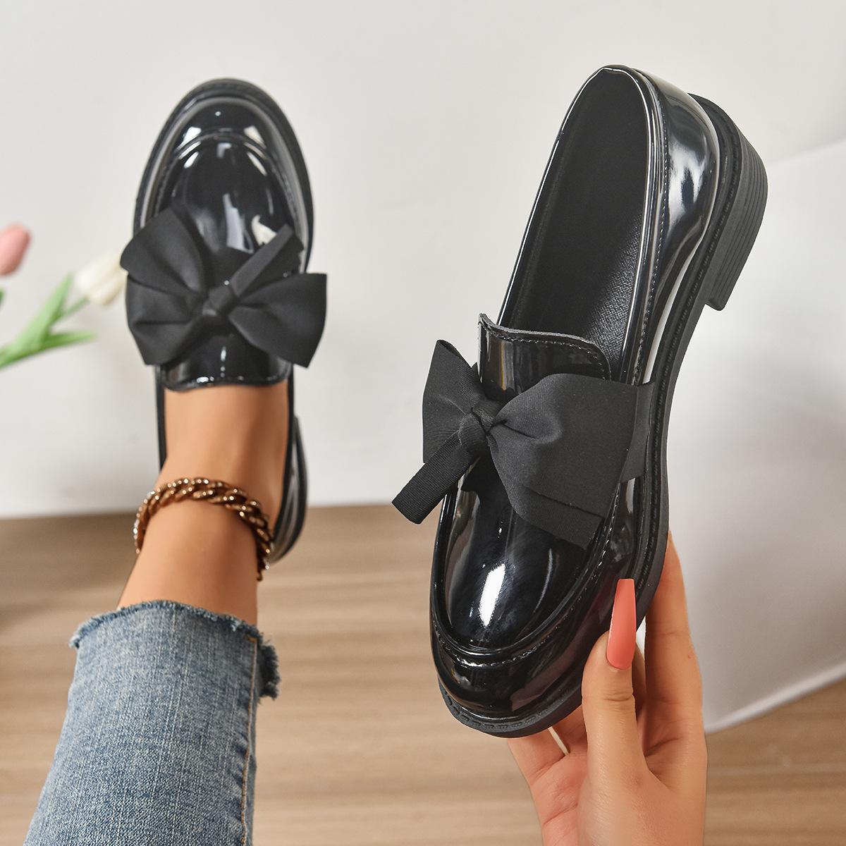 Women’s Thick-Soled Loafers Retro Slip On Chunky Platform Penny Loafers Dressy and Work Business Casual Shoes for Women Patent Leather Walking Shoes 44 чорний
Women’s Thick-Soled Loafers Retro Slip On Chunky Platform Penny Loafers Dressy and Work Business Casual Shoes for Women Patent Leather Walking Shoes 44 чорний