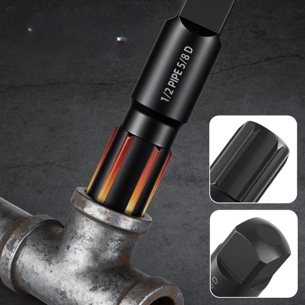Pipe Tube Screw Remover 9PCS Set Made of Chromium Alloy Steel Black Finish for 1/8 to 1 Inch Pipe Diameter Repair China Mainland
Pipe Tube Screw Remover 9PCS Set Made of Chromium Alloy Steel Black Finish for 1/8 to 1 Inch Pipe Diameter Repair China Mainland