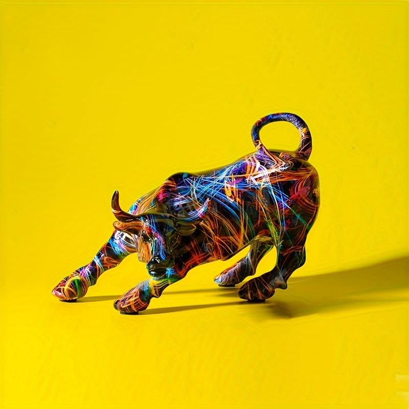 Уолл-стрит бык животное смоляная скульптура ремесла украшения, современный дом гостиная телевизор шкаф офис настольное украшение подарок
Уолл-стрит бык животное смоляная скульптура ремесла украшения, современный дом гостиная телевизор шкаф офис настольное украшение подарок