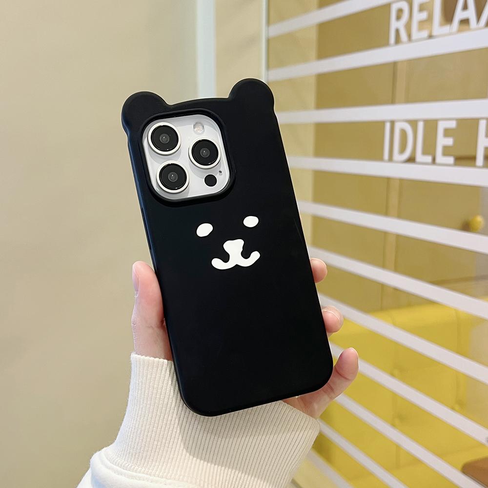 Funny 3D Cartoon Nagano Bear Phone Case Soft Silicone Cover For iPhone 11 12 13 14 15 Plus 16 Pro Max For iPhone 11 чорний
Funny 3D Cartoon Nagano Bear Phone Case Soft Silicone Cover For iPhone 11 12 13 14 15 Plus 16 Pro Max For iPhone 11 чорний