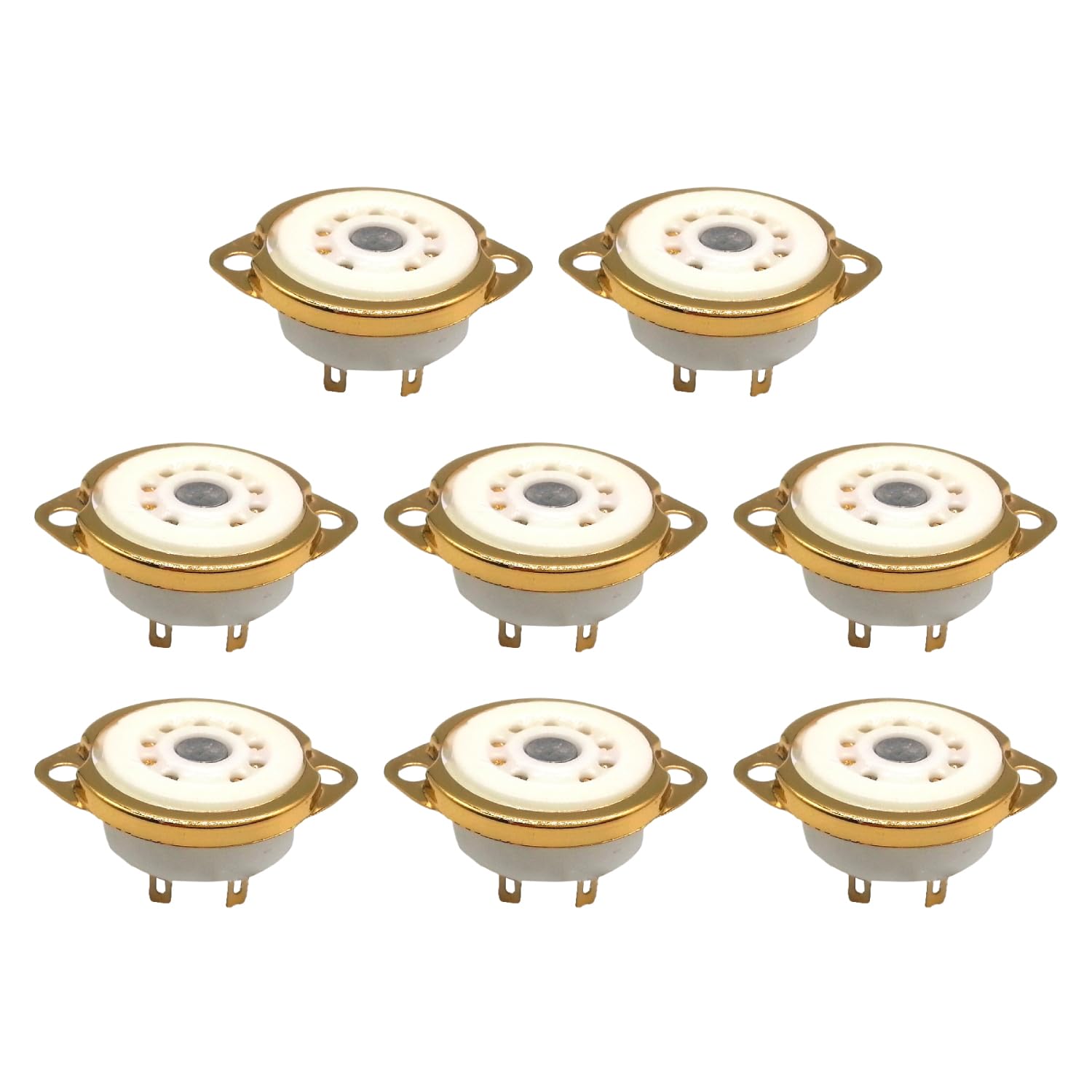karim Vacuum Tube Socket MT Tube 9 Pin Керамический разъем Позолоченный Золотой Самодельный Аудио Усилитель для Vacuum Lamp Набор из 8 12ax7 12au7 из 8 (Набор золота) золотой
karim Vacuum Tube Socket MT Tube 9 Pin Керамический разъем Позолоченный Золотой Самодельный Аудио Усилитель для Vacuum Lamp Набор из 8 12ax7 12au7 из 8 (Набор золота) золотой
