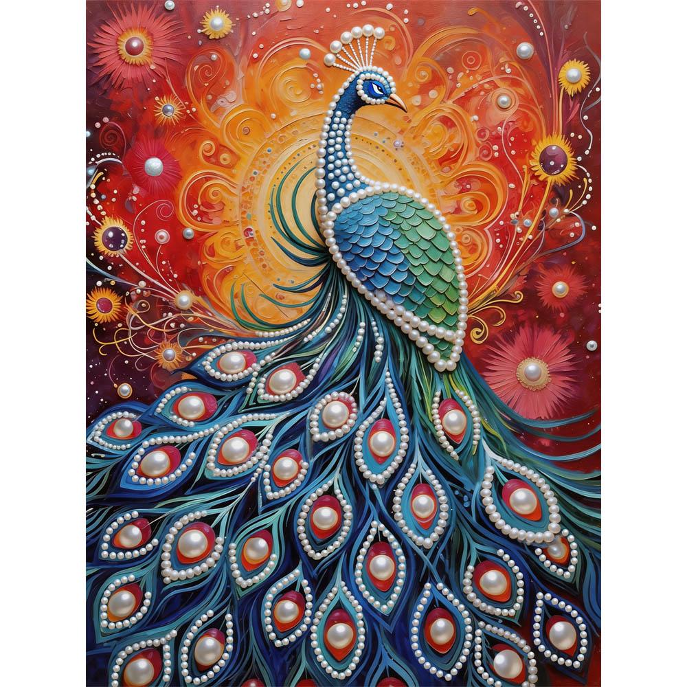 Handmade DIY Pearl Painting The Peacock Spreads Its Tail Theme Bedroom Living Room Frameless Diy Handmade Sticky Diamond Creative Canvas Painting 30x40cm
Handmade DIY Pearl Painting The Peacock Spreads Its Tail Theme Bedroom Living Room Frameless Diy Handmade Sticky Diamond Creative Canvas Painting 30x40cm