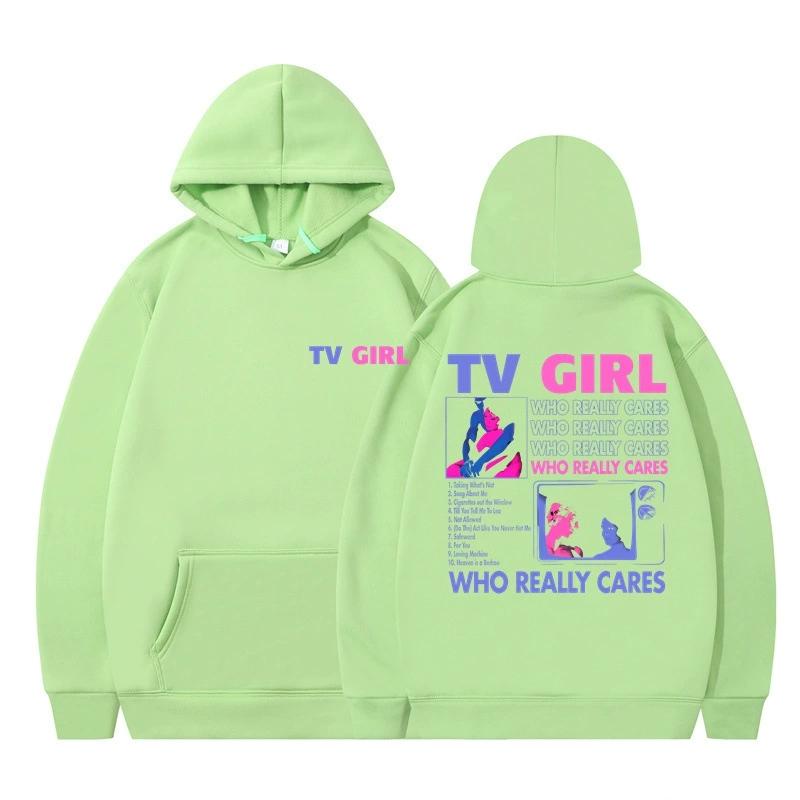 TV GIRL Men Women Hoodies Autumn Casual Pullover Hoodie Fashion Sweatshirts Hip Hop Sweatshirt Clothes XXS світло-зелений колір
TV GIRL Men Women Hoodies Autumn Casual Pullover Hoodie Fashion Sweatshirts Hip Hop Sweatshirt Clothes XXS світло-зелений колір