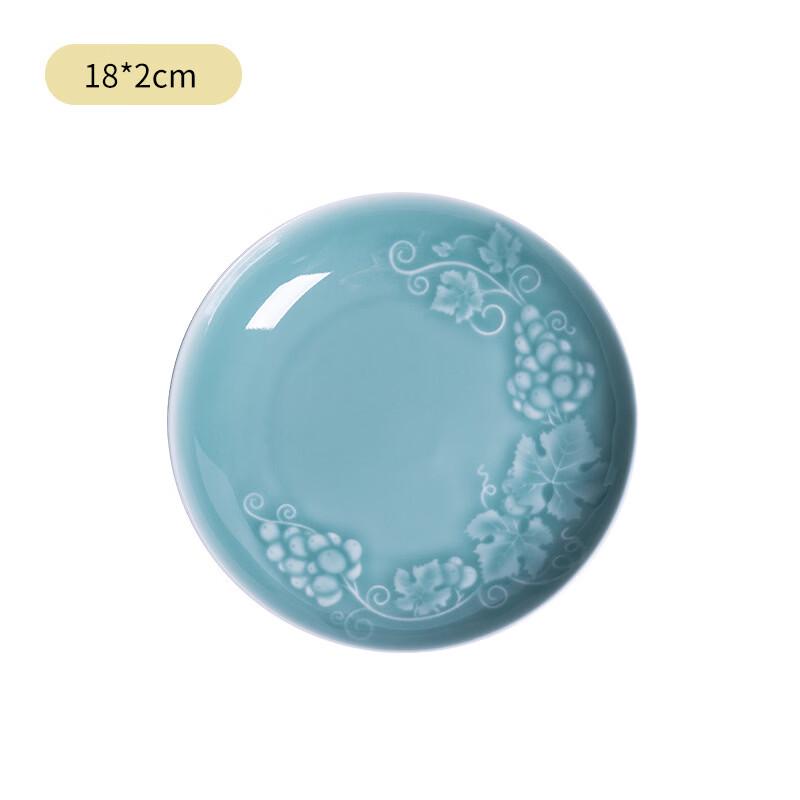 Elegant Chinese Ceramic Grape Dinner Plate
Elegant Chinese Ceramic Grape Dinner Plate