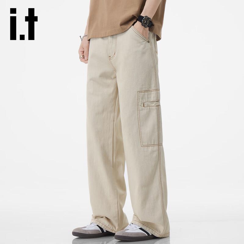 Izzue IT Мужские джинсы из чистого хлопка расслабленного прямого кроя 36
Izzue IT Мужские джинсы из чистого хлопка расслабленного прямого кроя 36