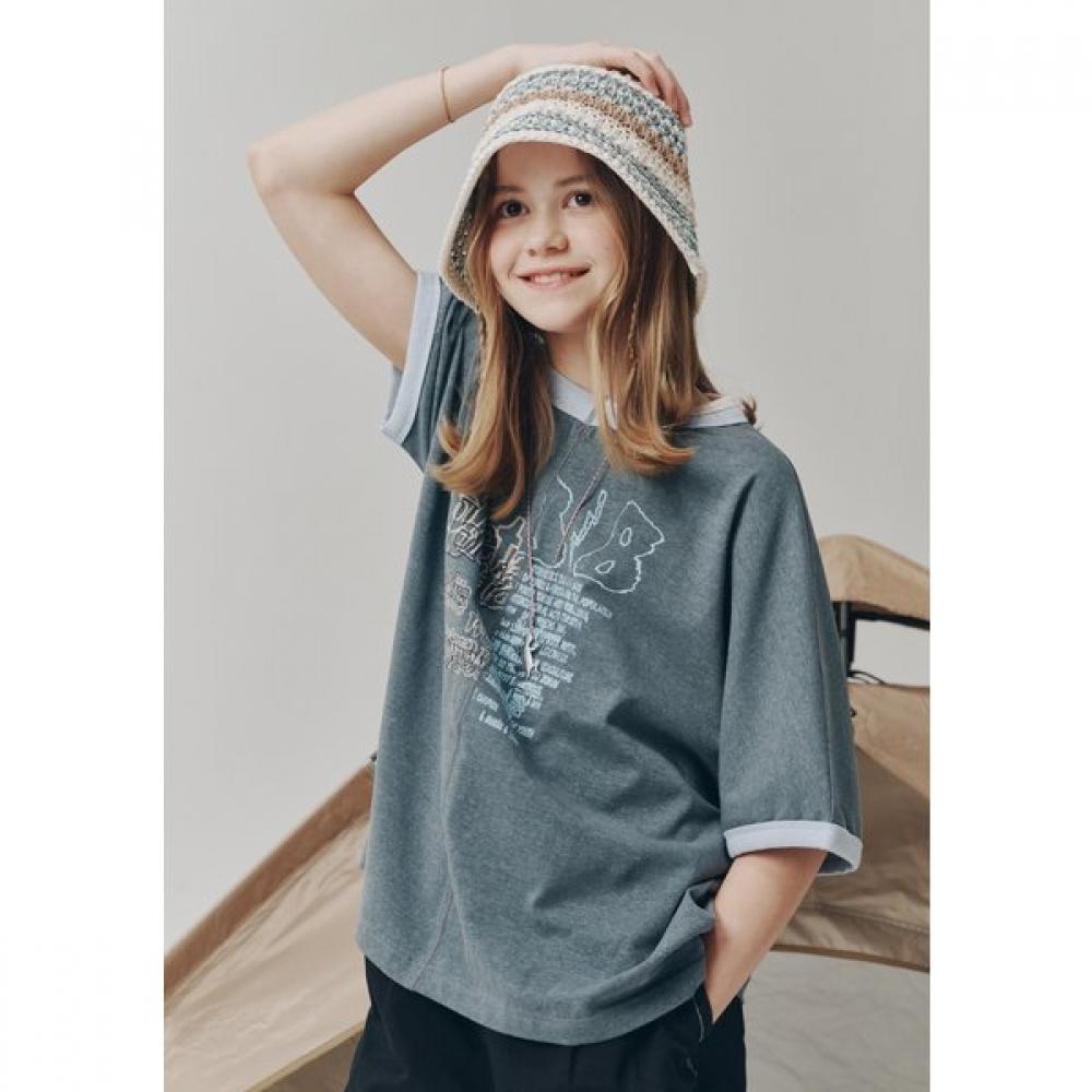BlueTail Re Forming Semi V Neck Blue T shirT azb4Ts05bu 150
BlueTail Re Forming Semi V Neck Blue T shirT azb4Ts05bu 150
