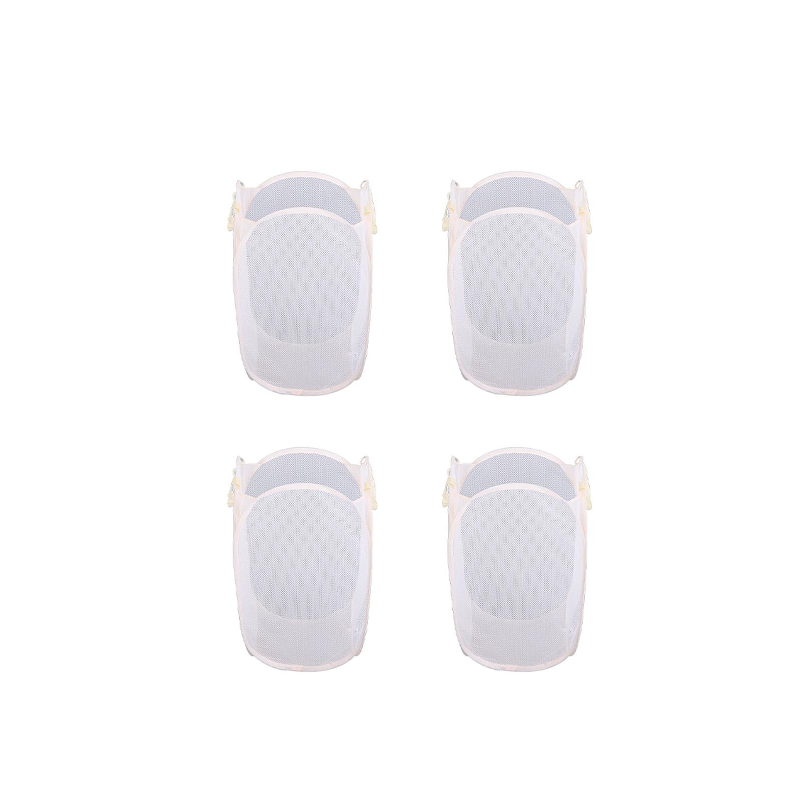 4pcs Popup Mesh Laundry Baskets Foldable Portable Clothes Washing Laundry Hampers with Carry Handles for Home Travel College Dorm
4pcs Popup Mesh Laundry Baskets Foldable Portable Clothes Washing Laundry Hampers with Carry Handles for Home Travel College Dorm