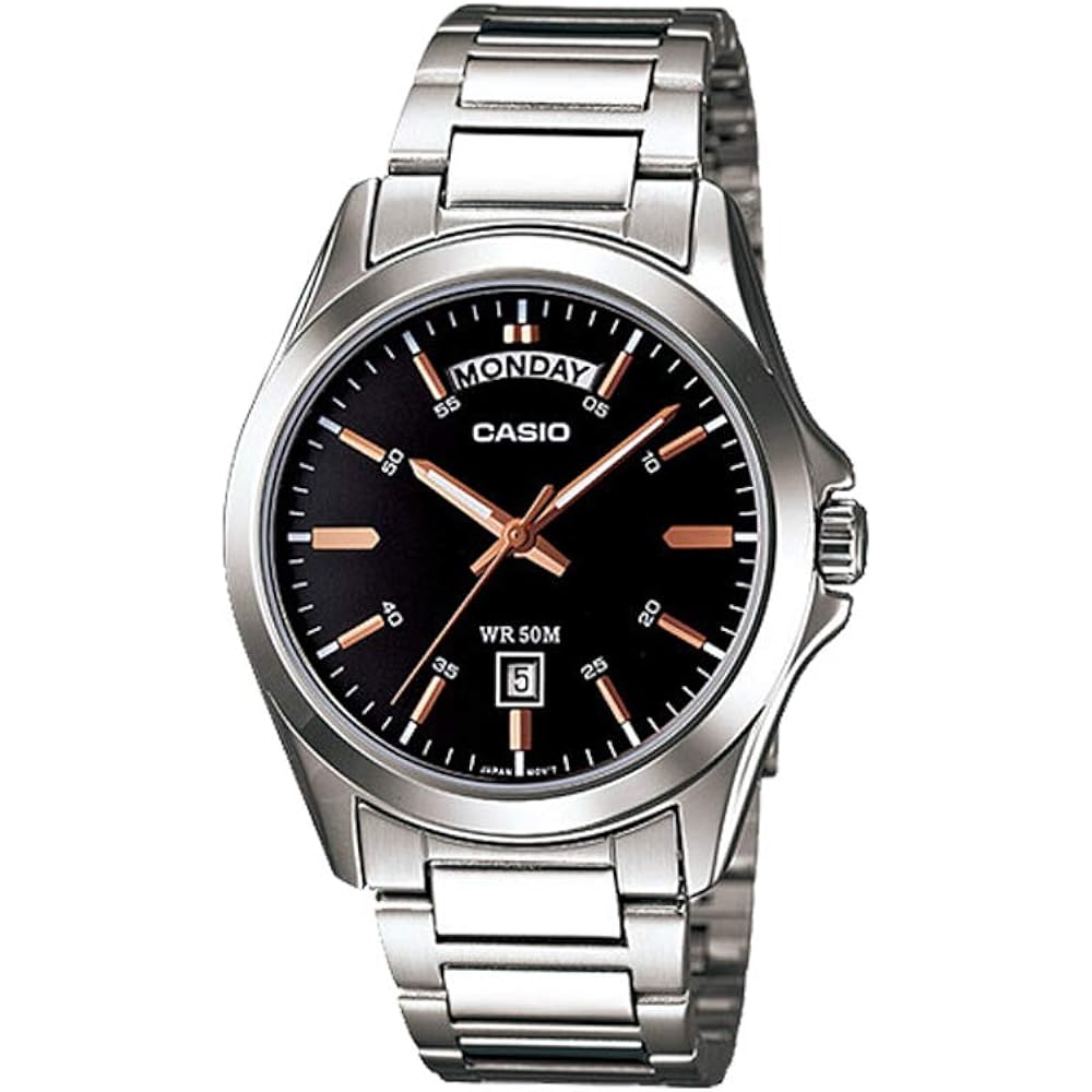 Casio MTP1370D-1A2 Мужские Аналоговые Часы Модные Металлические с Черным Циферблатом
Casio MTP1370D-1A2 Мужские Аналоговые Часы Модные Металлические с Черным Циферблатом
