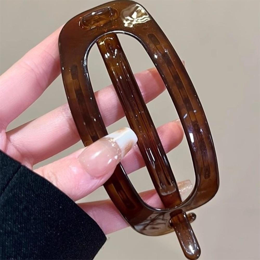 Vintage Hollow Claw Clip Oval Plastic Hair Claw Headgear Gift Large Hairpin Hair Accessories колір темно кави
Vintage Hollow Claw Clip Oval Plastic Hair Claw Headgear Gift Large Hairpin Hair Accessories колір темно кави