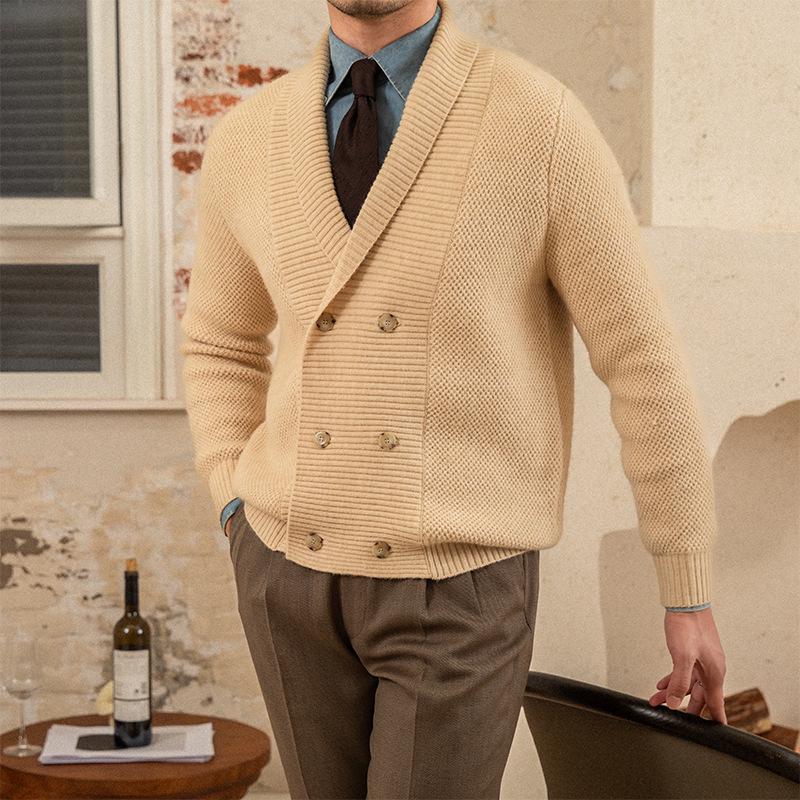 Men s V-Neck Casual Loose Knit Cardigan for Autumn Winter L абрикосовий
Men s V-Neck Casual Loose Knit Cardigan for Autumn Winter L абрикосовий
