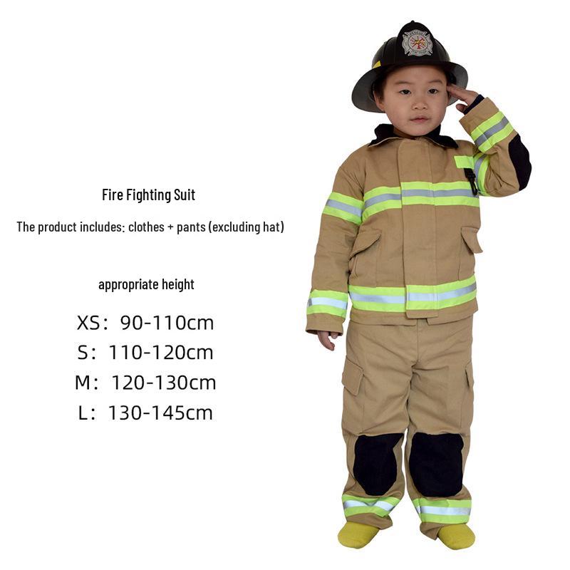 Детский костюм пожарного для ролевых игр для сценических выступлений Extra Small
Детский костюм пожарного для ролевых игр для сценических выступлений Extra Small