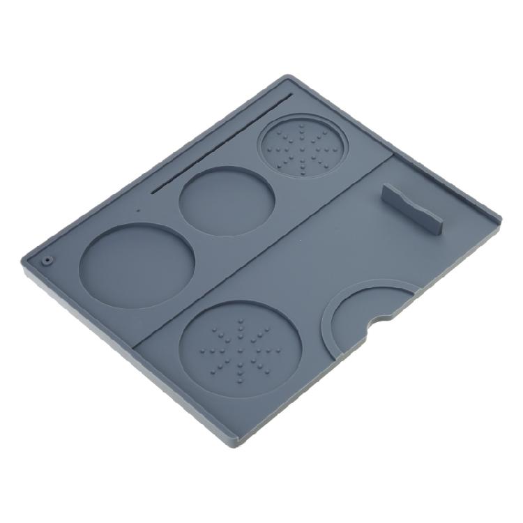 Silicone Coffee Tamper Mat Espresso Silicone Mat Non Slip Silicone Coffee Pad сірий колір
Silicone Coffee Tamper Mat Espresso Silicone Mat Non Slip Silicone Coffee Pad сірий колір