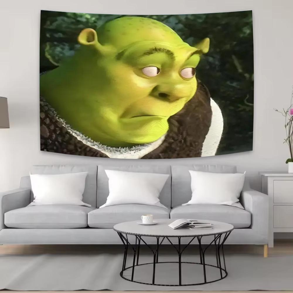 Shrek Meme Tapestry Soft Cozy Wall Art Quirky Funny Aesthetic Room Decor Perfect For Home Bedroom Living Room Wall Decoration 74x94cm(29x37in)
Shrek Meme Tapestry Soft Cozy Wall Art Quirky Funny Aesthetic Room Decor Perfect For Home Bedroom Living Room Wall Decoration 74x94cm(29x37in)