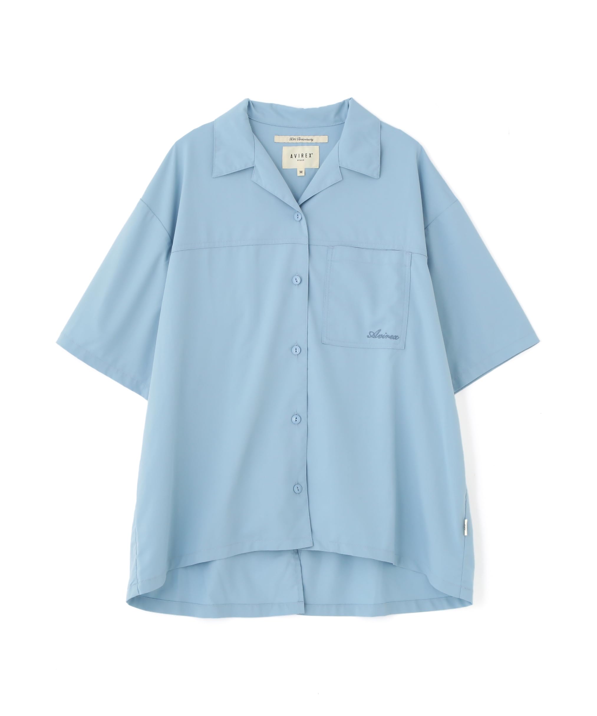 AVIREX WEB&DEPOT Exclusive BACK RIBON TENCEL SHIRTS Ladies F 113 light blue 783-5123602
AVIREX WEB&DEPOT Exclusive BACK RIBON TENCEL SHIRTS Ladies F 113 light blue 783-5123602