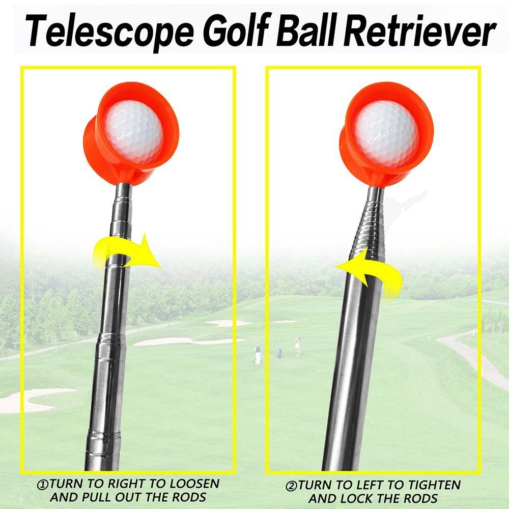 Stainless Steel Golf Ball Retriever Telescopic Pick Up Balls Universal Ball Retriever Tool
Stainless Steel Golf Ball Retriever Telescopic Pick Up Balls Universal Ball Retriever Tool