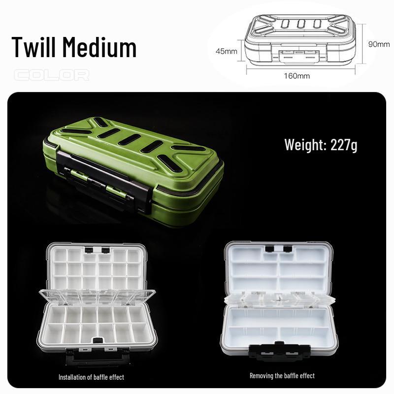 Waterproof Fishing Tackle and Lure Storage Box
Waterproof Fishing Tackle and Lure Storage Box