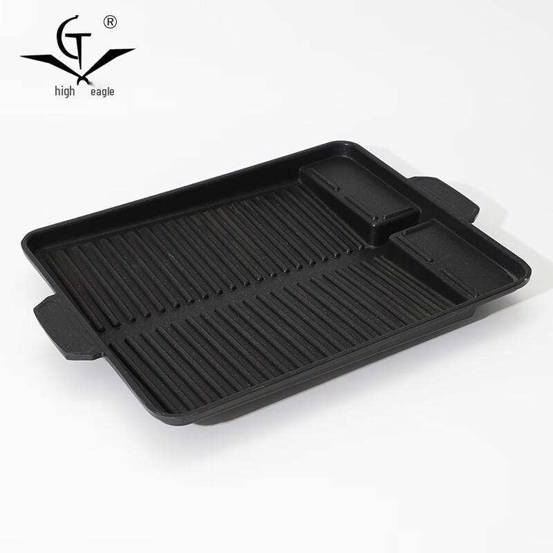 Suiyuan Square Aluminum Striped Grill Pan One Size
Suiyuan Square Aluminum Striped Grill Pan One Size