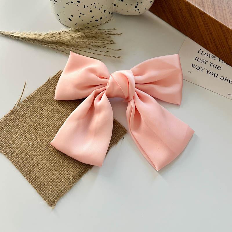 Модные большие заколки для волос с бантом из ленты для женщин, модные атласные заколки-банты, милые заколки для хвостиков, женские аксессуары для волос, подарок светло-розовый
Модные большие заколки для волос с бантом из ленты для женщин, модные атласные заколки-банты, милые заколки для хвостиков, женские аксессуары для волос, подарок светло-розовый